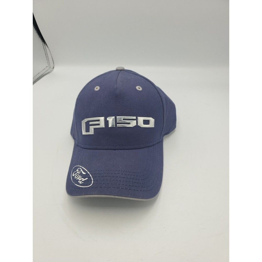 Ford F-150 Baseball Cap Snap Back Metallic Raised Letters  Blue Hat NEW w/ Tags